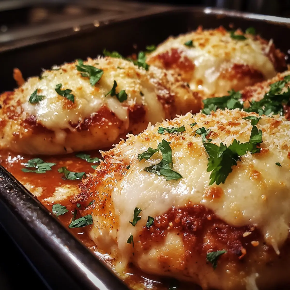 Guilt-Free Crispy Baked Chicken Parmesan: Healthier Comfort